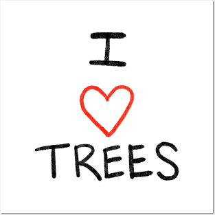 I Heart Trees Posters and Art